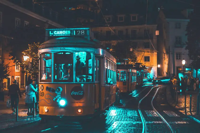 Tranvia 28 en Lisboa