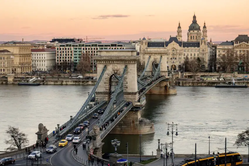 Puente de las cadenas - Budapest