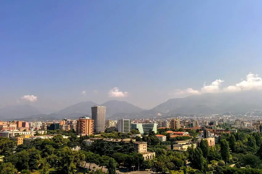 Tirana para nomadas digitales